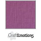 CraftEmotions linnenkarton 10 vel purper 27x13,5cm  250gr  / LHC-13