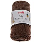 Macrame Yarn, Dark Brown 100gr / 90mtr / ca.2mm