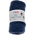 Macrame Yarn 100gr / 90mtr, Blue Melange