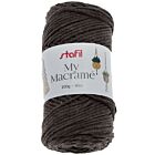 Macrame Yarn 100gr / 90mtr, Anthracite