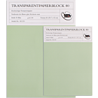 Transparentpapierblok   80g, A3, 50vel