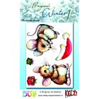 Studio EELZ Clear Stamps  Magical Winter 1 Marvelous Mouse