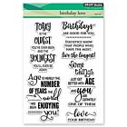 Penny Black clear stamp BIRTHDAY LOVE (CLR)