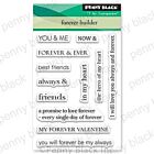 Penny Black clear stamp FOREVER BUILDER (3 X 4) 