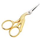 Embroidery Scissor handle gilded, 9,5cm