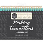 Kelly Creates Large Brush Workbook 11.6"X10" 142/Pkg Connections/Calendar