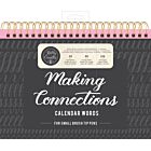 Kelly Creates Small Brush Workbook 11.6"X10" 138/Pkg Connections/Calendar