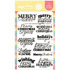 Waffle Flower Family Christmas Sentiments Stamp Set