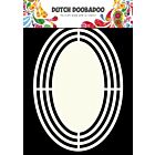 Dutch Doobadoo, Dutch Shape Art frames ovaal