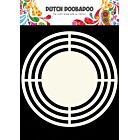 Dutch Doobadoo, mask stencil, Shape Art Circle