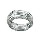 Aluminium wire round Silver 5 mtr. / ø 1mm