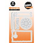 StudioLight Cutting Die Extra elements Grunge Collection nr.899