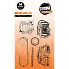 StudioLight Clear Stamp Grunge Camers Grunge Collection nr.736