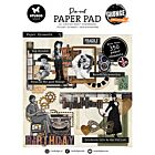 StudioLight Die-cut Paper Pad Background papers Grunge Collection nr.242