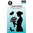 SL Clear Stamp Flower lady Essentials nr.788