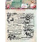 JMA Clear stamps Background Collage Sending You Love nr.797