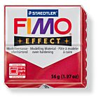 Fimo Effect metallic robijnrood 56GR