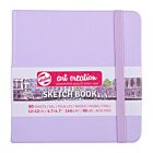 Talens Art Creation Schetsboek Pastel Violet 12 x 12 cm 140 g 80 Vellen