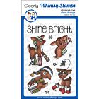 Whimsy Stamps Reindeer Games Shine Bright