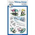 Whimsy Stamps Penguin Snow Days
