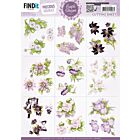 Cutting Sheet - Precious Marieke - Purple Blossom - Mini