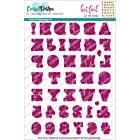 Carlijn Design Hot foil Alfabet chocoladeletters