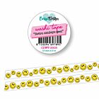 Carlijn Design Washi tape Retro smileys geel