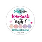 CarlijnDesign Waxzegel melts Pastels 1