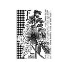 F is for Flower Unmounted Rubber Stamps (CI-598)