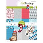 CraftEmotions Design Arctic Winter 12 vel + push out vel - A5 A5 12+1