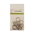 CraftEmotions Klik ringen / boekbindersringen 25mm 12 st. 