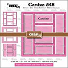 Crealies Cardzz Frame & Inlays Caroline CLCZ548 11,5x11,5cm