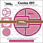 Crealies Cardzz Frame & Inlays Divina CLCZ597 11,5x11,5cm