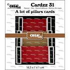 Crealies Cardzz no 31 Heel veel kolom kaarten CLCZ31 1,5cm