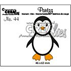 Crealies Partzz PinguÃ¯n 46x63mm 