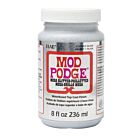 Mod Podge Mega Glitter Top Coat Finish Silver 236 ml