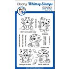 Whimsy Stamps Tabby Tigers Clear Stamps