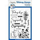 Whimsy Stamps Sympathy Silhouette 