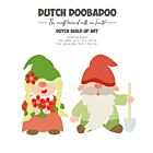 Dutch Doobadoo Card Art Built up gardening Gnome A5 470.784.196 