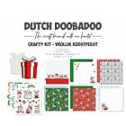 Dutch Doobadoo Craftykit Vrolijk Kerstfeest 21x21 473.005.064 21x21cm