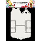 Dutch Doobadoo Fold card art Small houses A4     