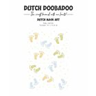 Dutch Doobadoo Mask Art Baby voet A5 470.784.292 