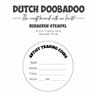 Dutch Doobadoo Rubber stamp ATC cirkel naam (NL) 497.004.003