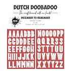 Dutch Doobadoo Stansvel A4 Alfabet to remember 2st 474.007.020