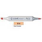 E15 Copic Sketch Marker Dark Suntan
