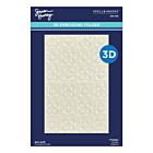 Spellbinders Geo Quilt 3D Embossing Folder (E3D-068)