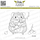 Lesia Zgharda Design Stamp Set "Hamster with Berries"