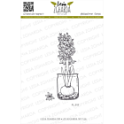 Lesia Zgharda Design Stamp hyacinth FL315