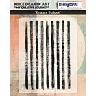 Solo Grunge Stripes Rubber Stamps (IND1333)