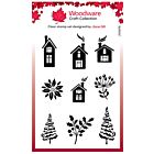 Woodware Paintable Baubles Home Fillers Clear Stamps (JGS876)